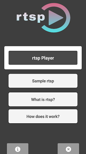 rtsp Player ekran görüntüsü