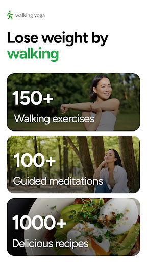 Walking Yoga: Walk & Fitness ekran görüntüsü