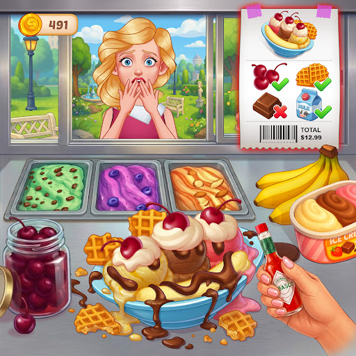 Kitchen Craze - yemek oyunları ekran görüntüsü