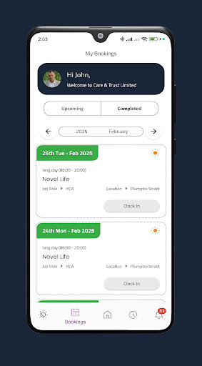 Care and Trust App ekran görüntüsü