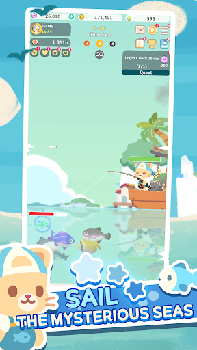 Idle Fishing: All Blue ekran görüntüsü