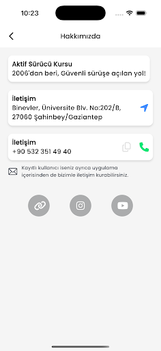 Aktif Sürücü Kursu ekran görüntüsü