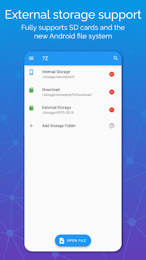 7Z: Zip 7Zip Rar File Manager ekran görüntüsü