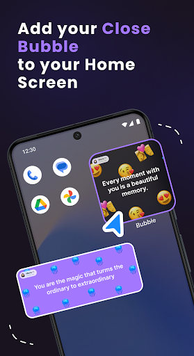 Bubbl Widget ekran görüntüsü
