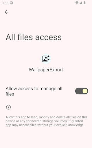 WallpaperExport Backup & Share ekran görüntüsü