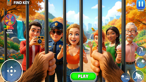 Pranks Monkey Animal Simulator ekran görüntüsü