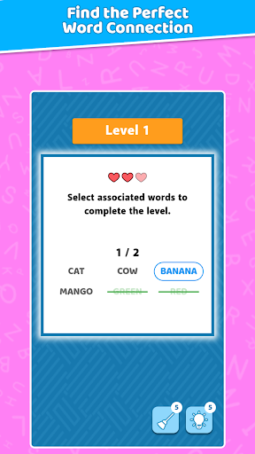 Word Match : Association Game ekran görüntüsü