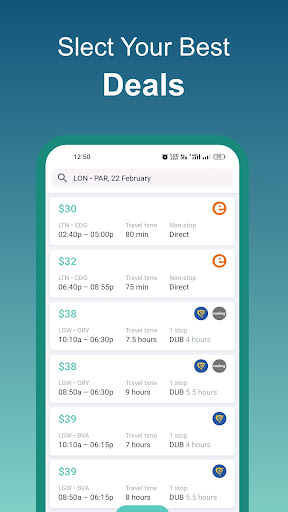 Cheap Flights ekran görüntüsü