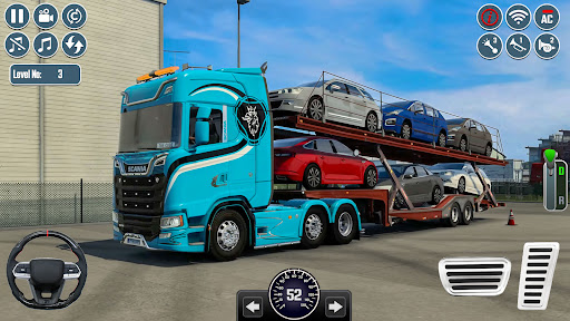 City Truck Game Cargo Truck 3D ekran görüntüsü