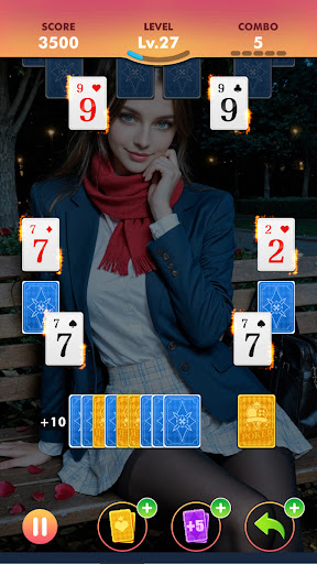 Lovely TriPeaks Solitaire ekran görüntüsü