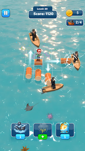 Pirate Attack - Wood Jam ekran görüntüsü