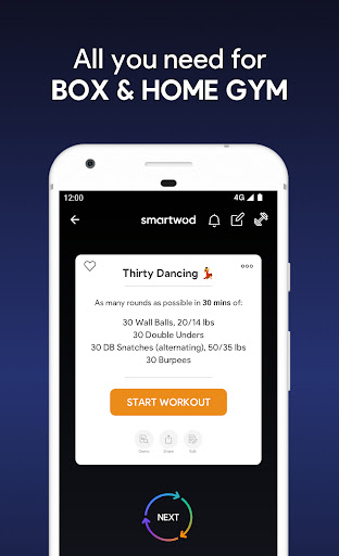SmartWOD Workout Generator ekran görüntüsü