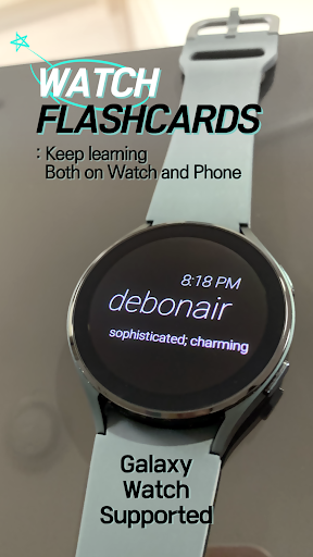 Watch Flashcards for Wear OS ekran görüntüsü
