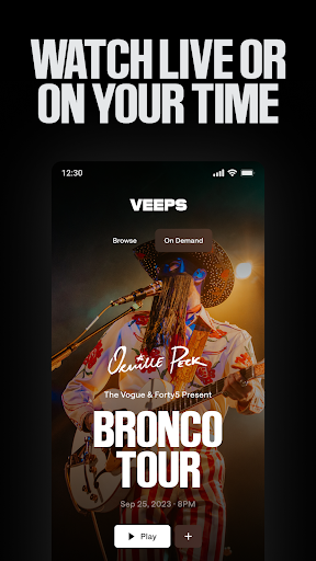 Veeps: Watch Live Music ekran görüntüsü