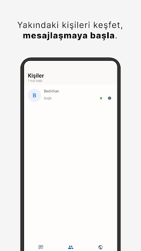 Deprem İnternetsiz - Mesh Chat ekran görüntüsü