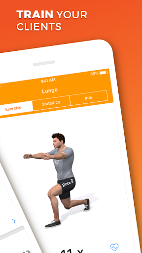 Virtuagym Coach ekran görüntüsü