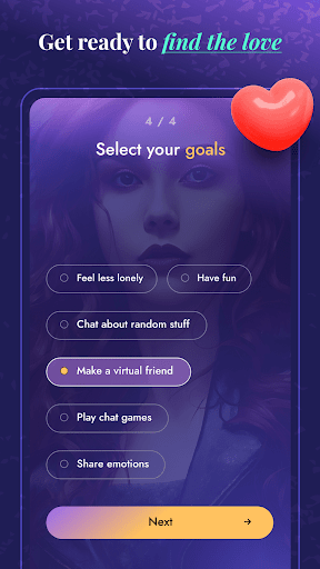 My Virtual AI Friend: Chatbot ekran görüntüsü