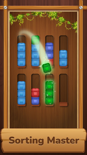 Wood Sort - Color Puzzle Game ekran görüntüsü