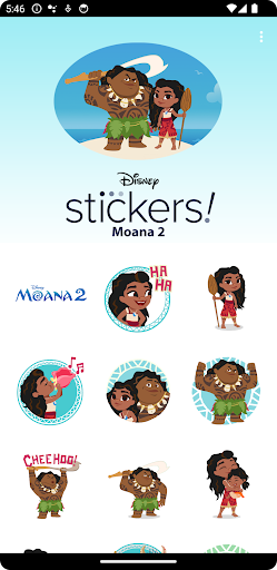 Disney Stickers: Moana 2 ekran görüntüsü