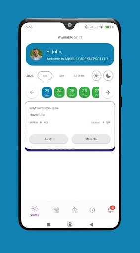 Angel Care Support App ekran görüntüsü