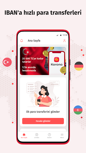 Korona Online Para Transferi ekran görüntüsü