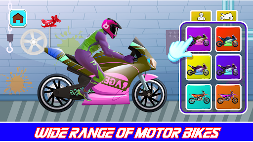 Kids Bike Repair & Stunts Race ekran görüntüsü