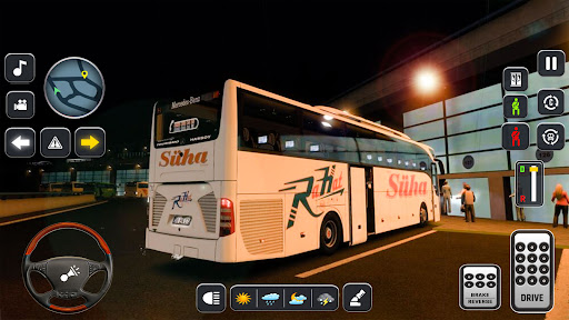 Offroad Bus Journey Bus Game ekran görüntüsü
