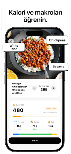 CaloAI: AI Kalori Sayacı ekran görüntüsü