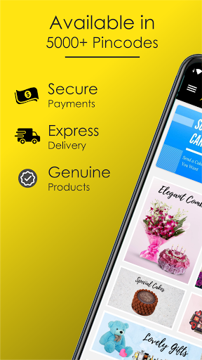 Online Flower Delivery App ekran görüntüsü