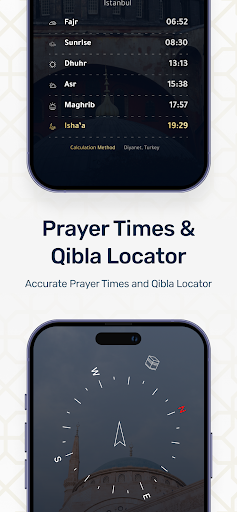 Hilal: TV-Content, Athan-Qibla ekran görüntüsü