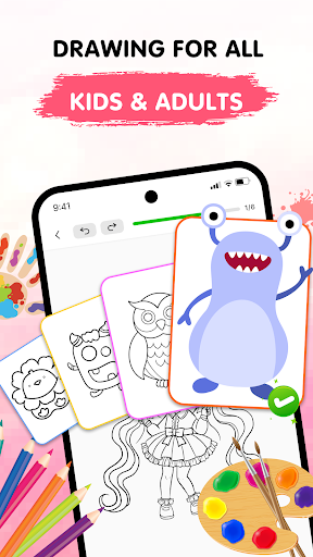 Easy Draw: Learn How to Draw ekran görüntüsü