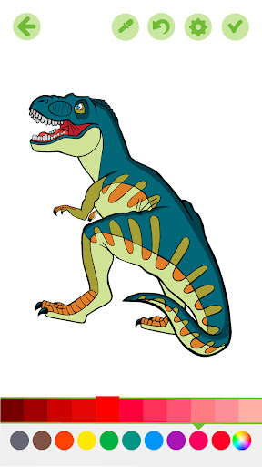 Dino Coloring ekran görüntüsü
