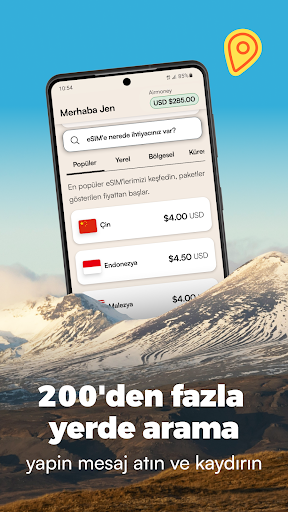 Airalo: Seyahat eSIM ekran görüntüsü
