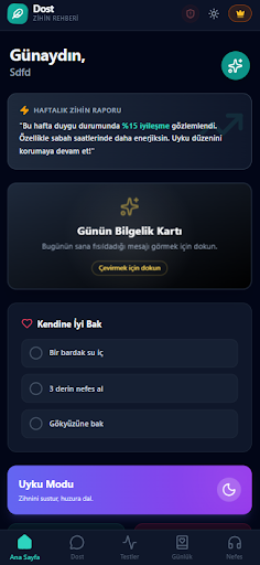 Dost - Zihin Rehberi ekran görüntüsü
