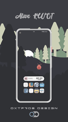 Alive KWGT ekran görüntüsü
