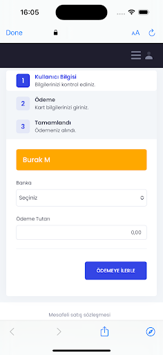 Dyo Sanal Pos ekran görüntüsü