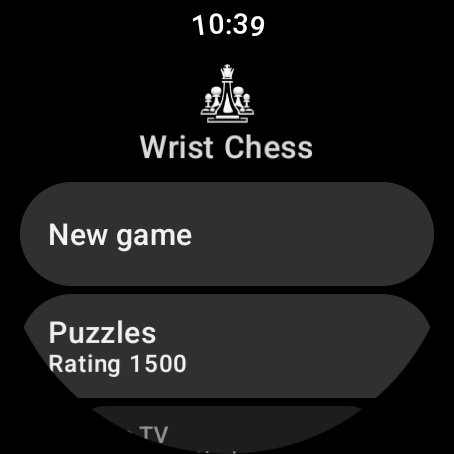 Wrist Chess ekran görüntüsü