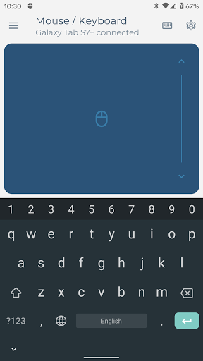 Bluetooth Keyboard & Mouse ekran görüntüsü