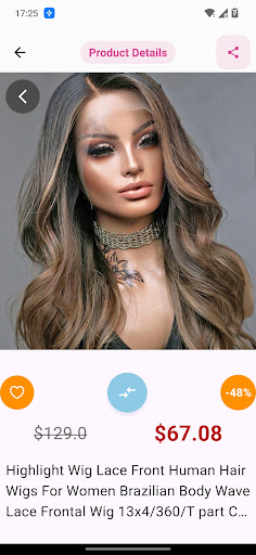 Human Hair Wig Wholesale Store ekran görüntüsü