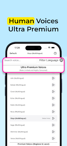 TTS Reader Pro Read Text Aloud ekran görüntüsü