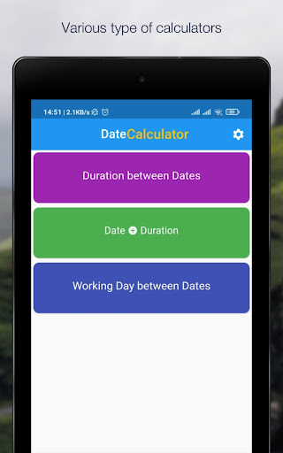 Date Calculator ekran görüntüsü
