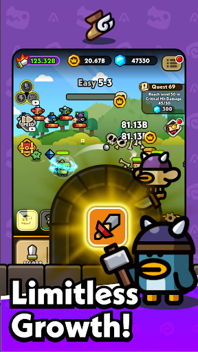 Hero Dino: Idle RPG ekran görüntüsü