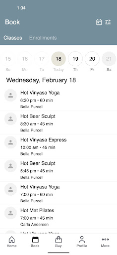 Bear's Yoga Den ekran görüntüsü