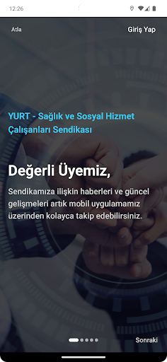 Yurt Sağlık Sen ekran görüntüsü