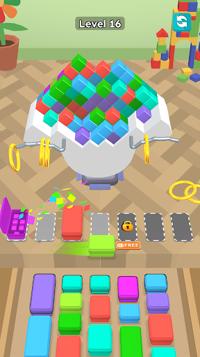 Cube Tower Puzzle ekran görüntüsü