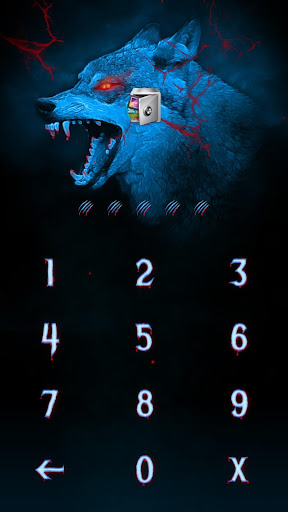 AppLock Live Theme Wolf ekran görüntüsü