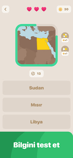Country Quest: Ülkeler Quiz ekran görüntüsü