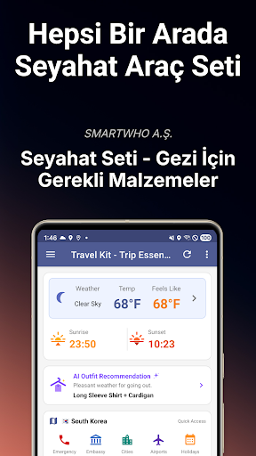 Smart Travel: Rehber & Hava ekran görüntüsü