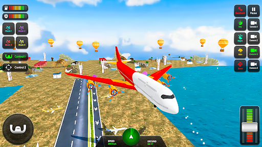 TGM Airplane Simulator Game ekran görüntüsü