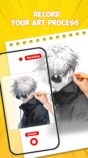 AR Draw Anime: Sketch & Trace ekran görüntüsü